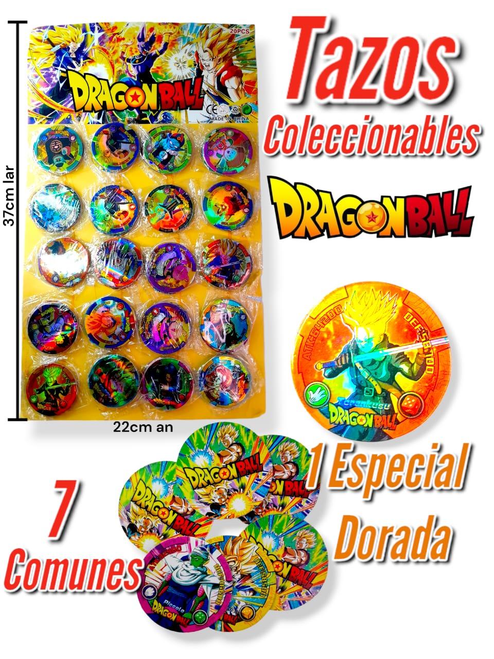 Set x 8 Tazos Dragon Ball Z 